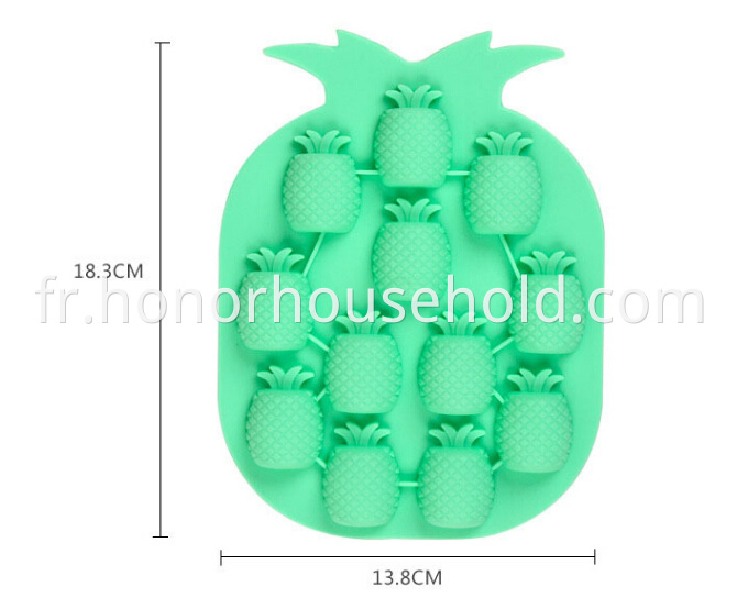 En gros, un grand plateau de glaçon en silicone personnalisé, moule en silicone à glaçons